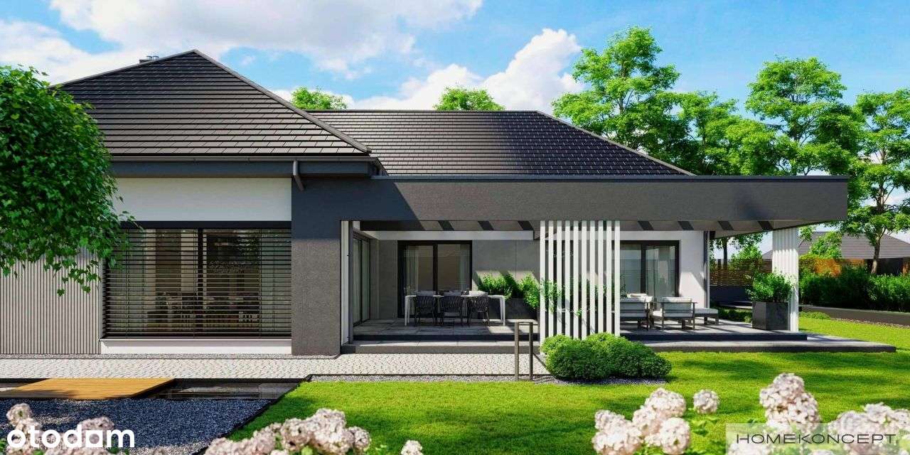 Piękna willa Homekoncept 86 Ustroń, działka 16a.-16