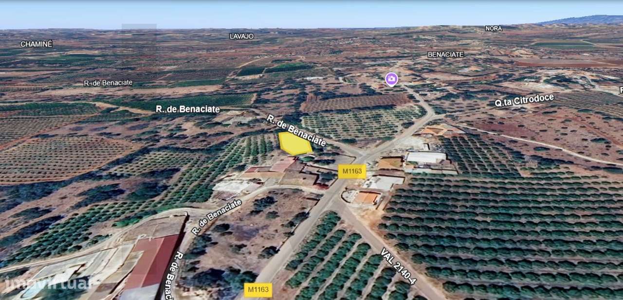 Terreno C/ Projeto de Construção Aprovado em Benaciate - Silves - Grande imagem: 4/11
