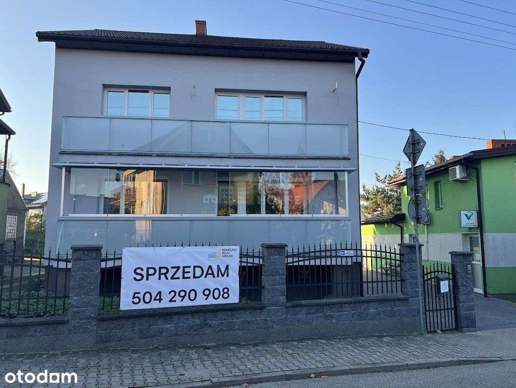 Dom 201m2+bud.usług. 280m2/działka 1600m2/Różan-15