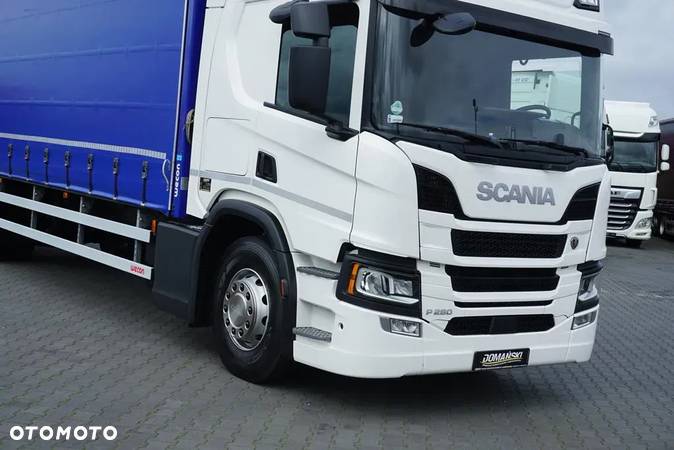 Scania P 280 / ACC / E 6 / FIRANKA / DŁ. 9,4 M / 23 PALETY / ŁAD. 8 128 KG - 20