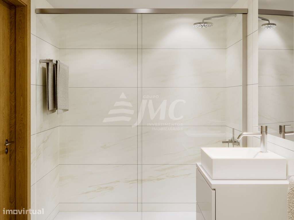 T2 com terraço a 500mts da câmara - Maia - Centro-10