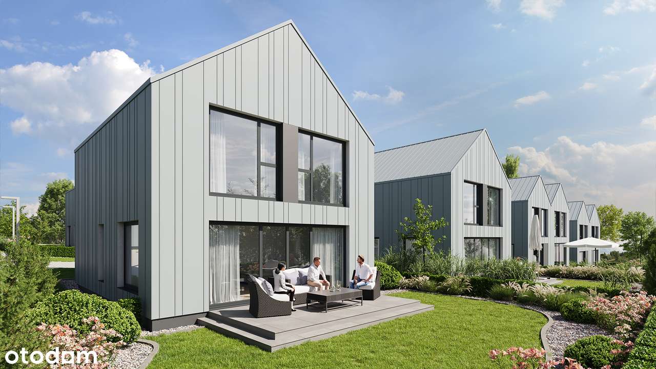 Nowoczesny Dom 123 m² - 5 pokoi - Ogród - Widok – pohled 3