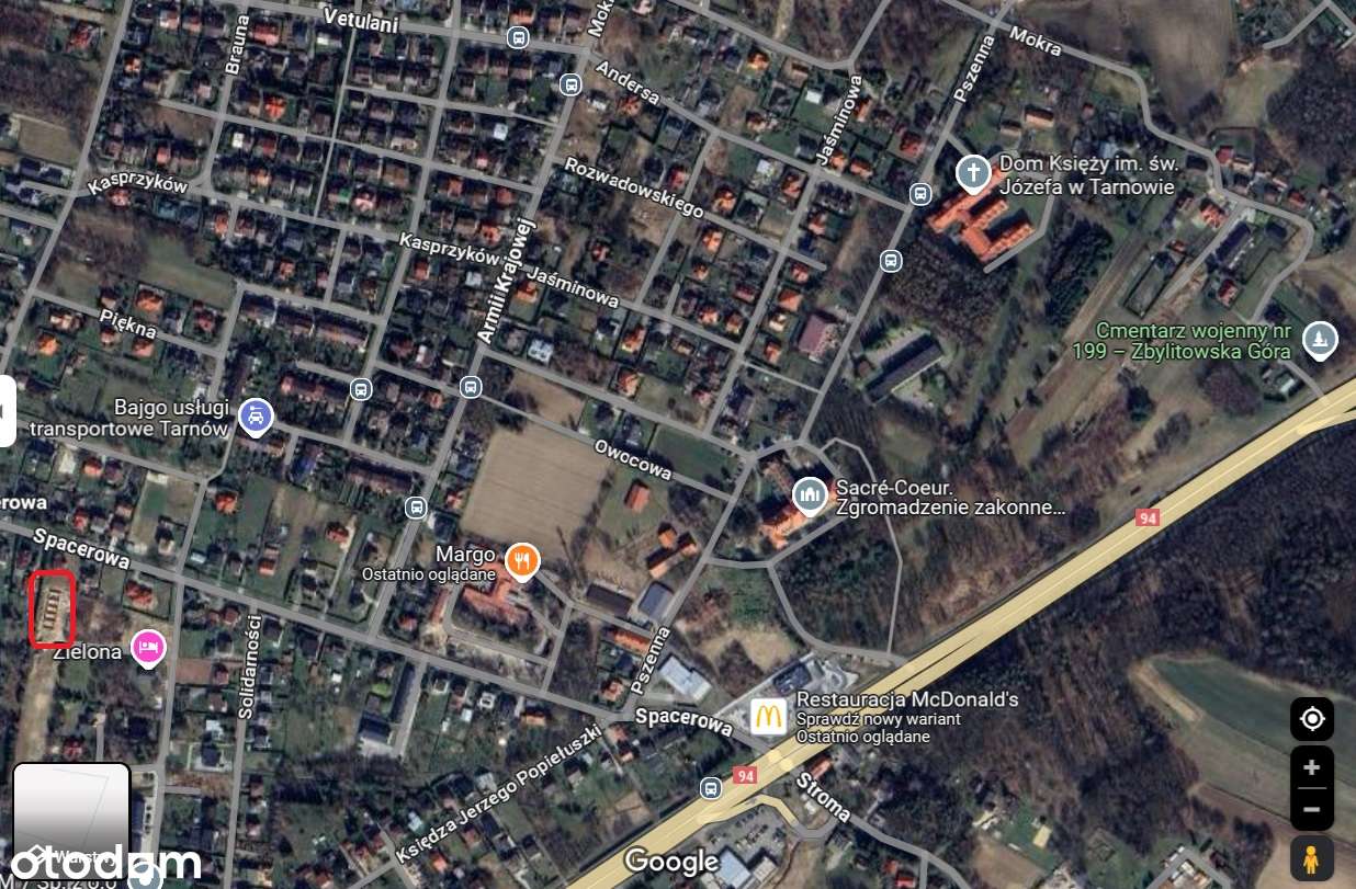 DOM Z TARASEM TARNÓW UL. SPACEROWA OBOK OS. EKUMENICZNA PARK - Pełny obrazek: 3/11