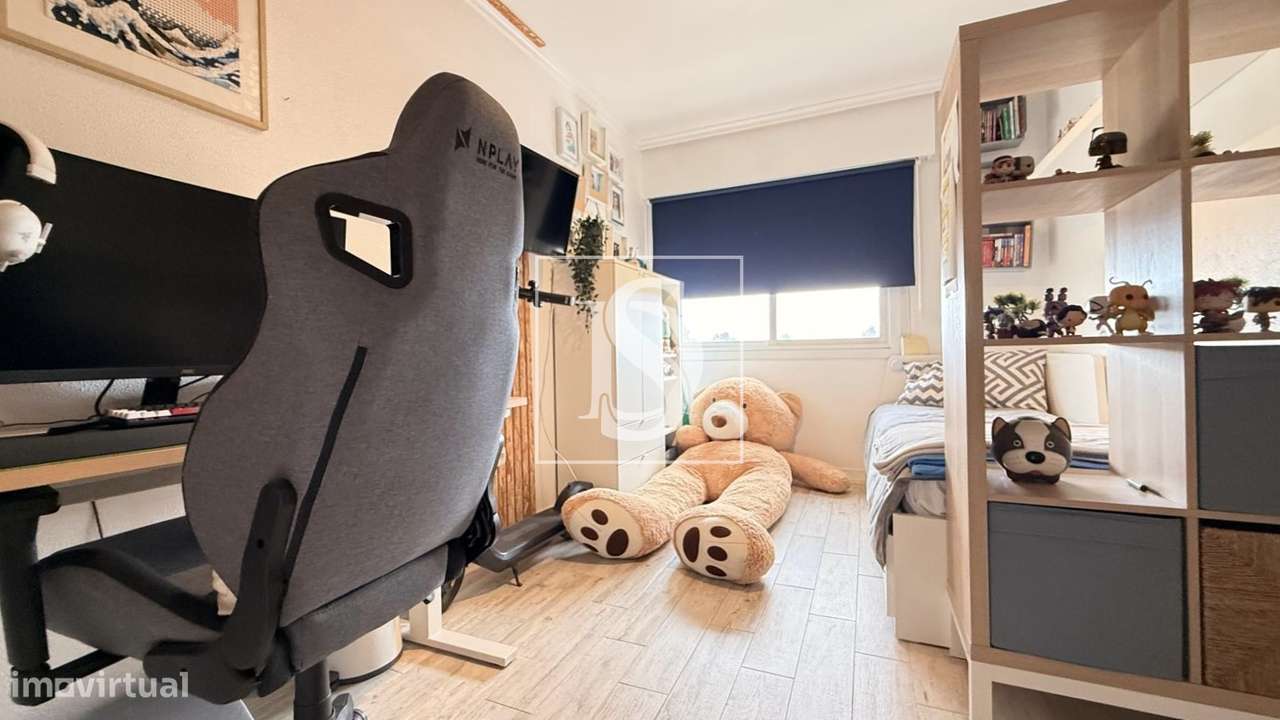 Apartamento T3 Renovado com Parqueamento em Alhos Vedros-15