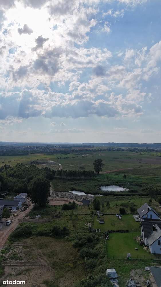 Ostatnie 3 działki nad stawem w Nowej Wsi Lęborskiej-8