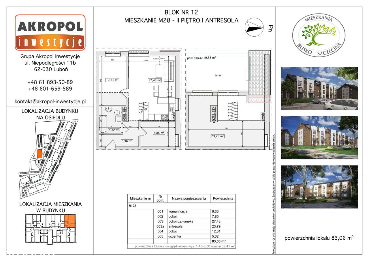 Skarbimierzyce | mieszkanie 4-pok. | B12-M28 - Pełny obrazek: 2/6
