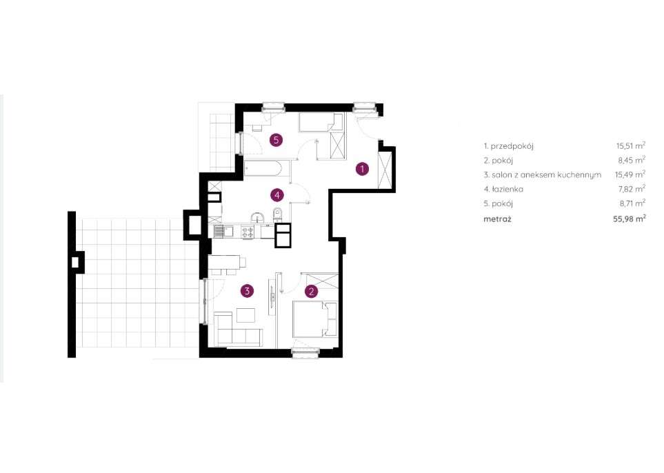 Blisko PKP***Duży rabat w grudniu**Pełna oferta***Taras 26m2-1