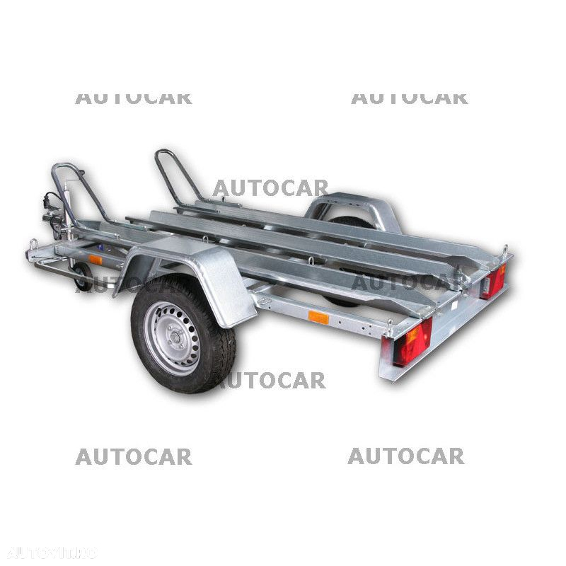 Autocar Remorca auto noua transport motociclete 750kg C.I.V inclus - 4