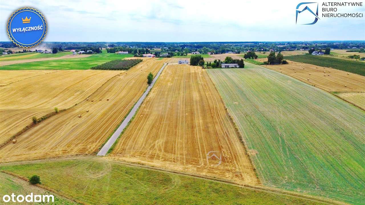 Działki inwestycyjne w cichej spokojnej okolicy-3