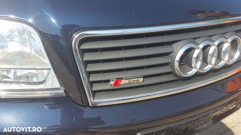 Emblema Audi S-line bandou grila portbagaj metalica - 6