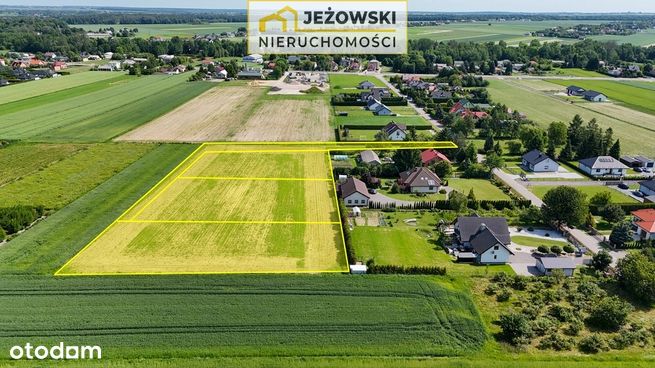 Działka bud-rolna 90 arów, wygodny podział, media.-4
