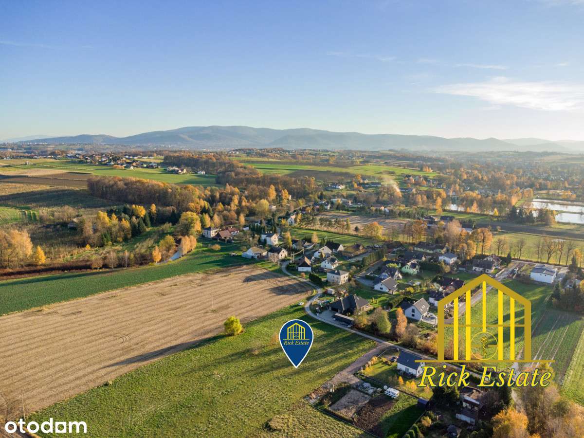 1077 m² | Działka budowlana | Media w drodze-1