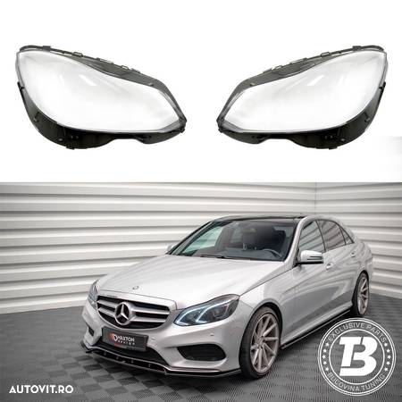 Sticle Faruri compatibile cu Mercedes E Class W212 Facelift - 1