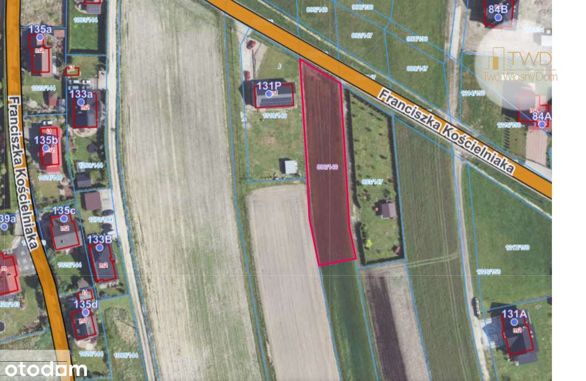 Działka Budowlana Mysłowice, Kościelniaka, Krasowy - Pełny obrazek: 5/8