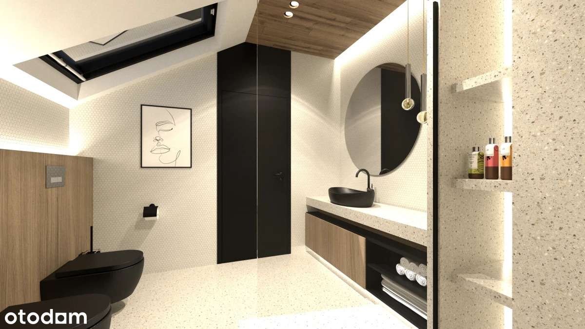 4 pokoje | 3 łazienki | Balkon | 2 miejsca postojowe | Bez PCC-9