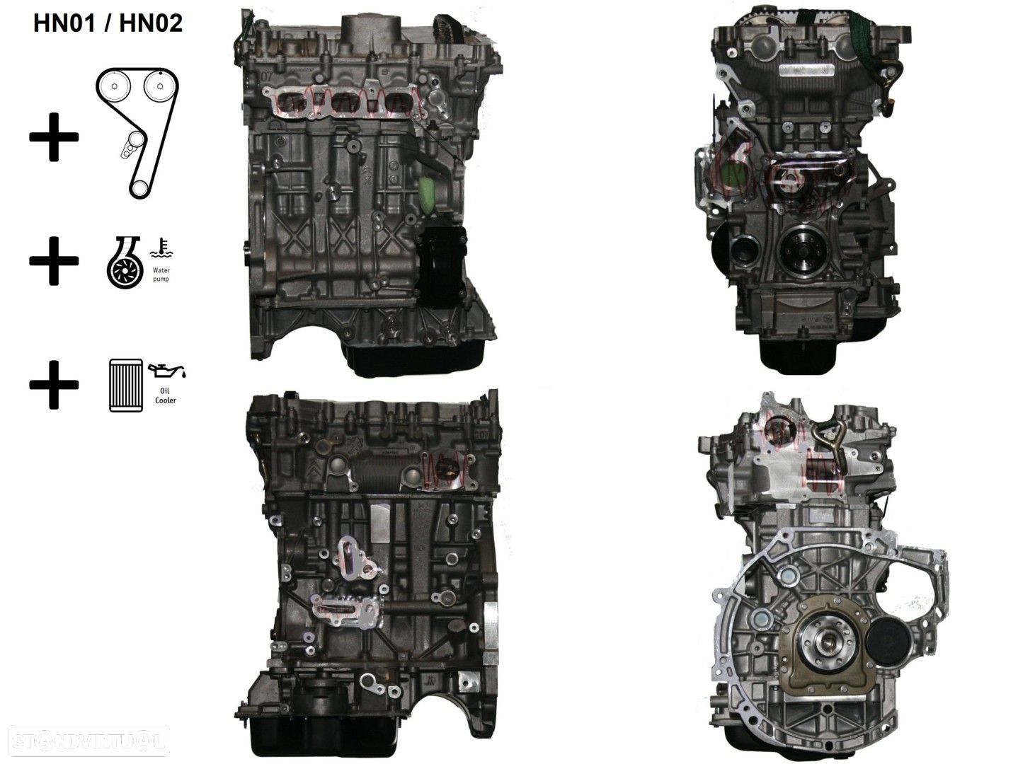 Motor  Novo Citroen C4 1.2 PureTech HN02 - 1
