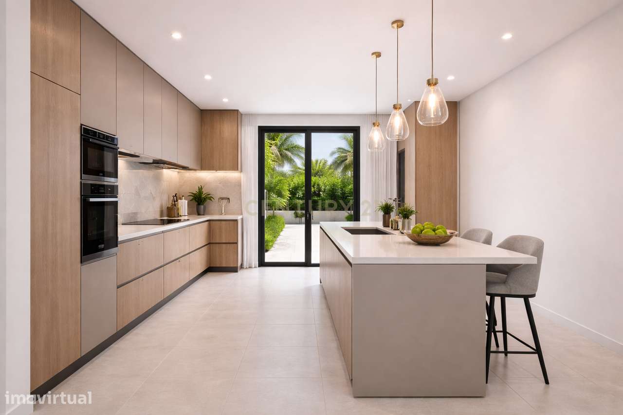 Moradias Geminadas T4 com Piscina | Fernão Ferro | Conclusão prevista - Grande imagem: 4/6