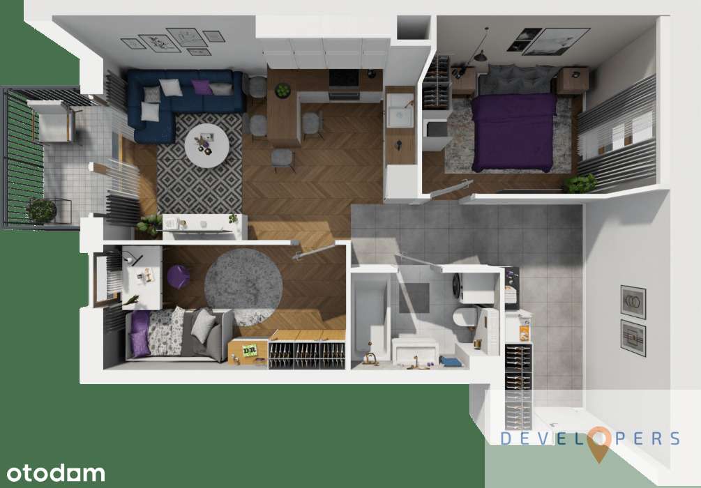 Gotowe nowe 3 pokoje I Sarni Stok I Hala garażowa - Pełny obrazek: 2/8