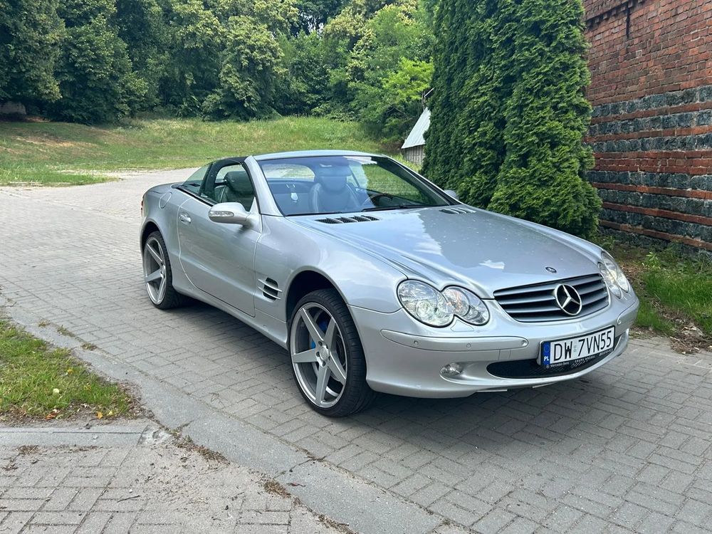 Mercedes-Benz SL 2001 シルバー Używany Mercedes-Benz SL 2001 - 49 999 PLN, 316 000 km