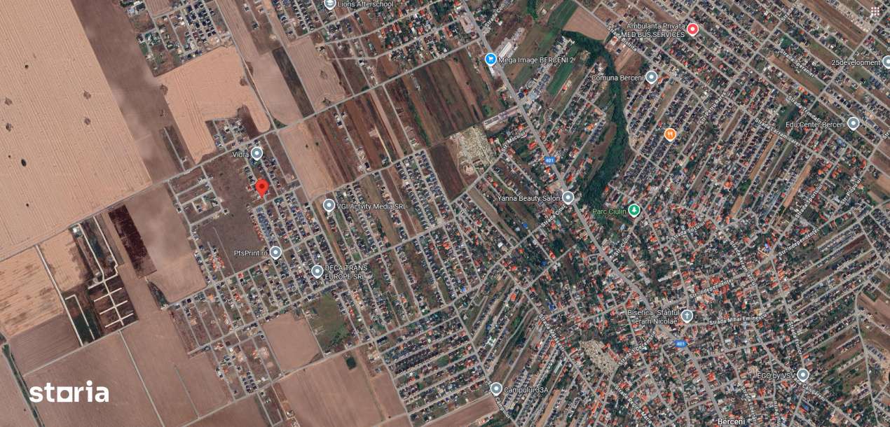 Teren Intravilan zona Sf. Ana In Berceni | utilitati: curent | #UG3E - Imagine principală: 5/9