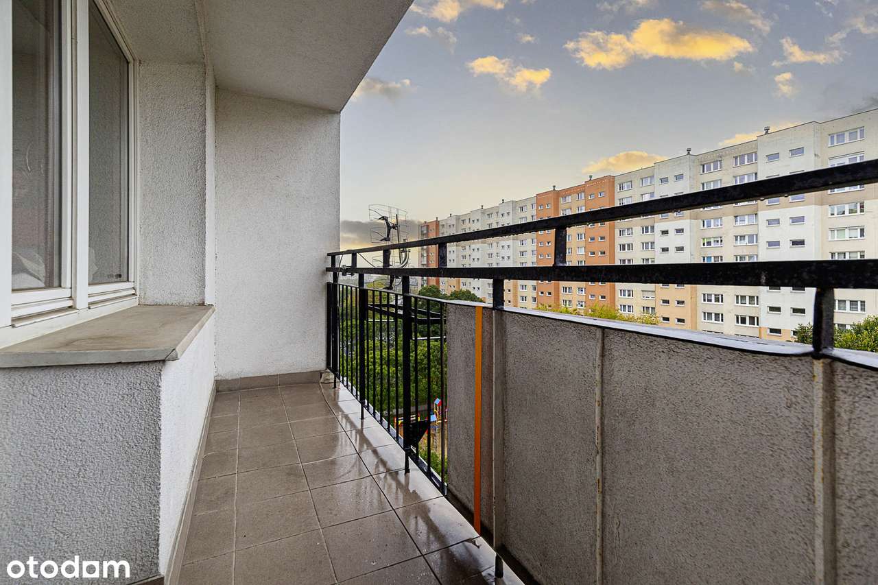 2 pokojowe mieszkanie, bardzo dobry układ, balkon, Grunwald, Poznań.-11