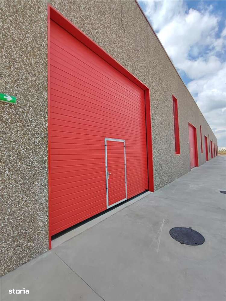 Hala din beton, 3000 mp,10 porti acces, avans + credit ! - Imagine principală: 3/20