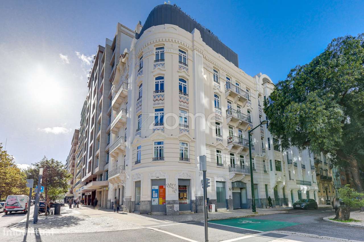 Apartamento T1 de Luxo mobilado na Avenida da República - Grande imagem: 2/25