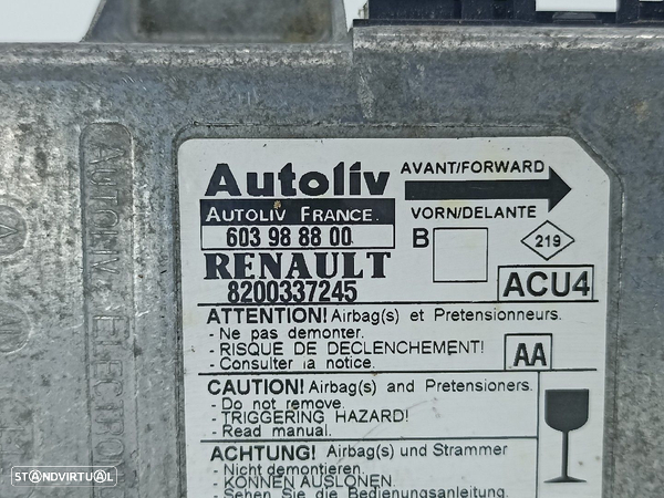 Centralina De Airbag Renault Megane Ii (Bm0/1_, Cm0/1_) - 5
