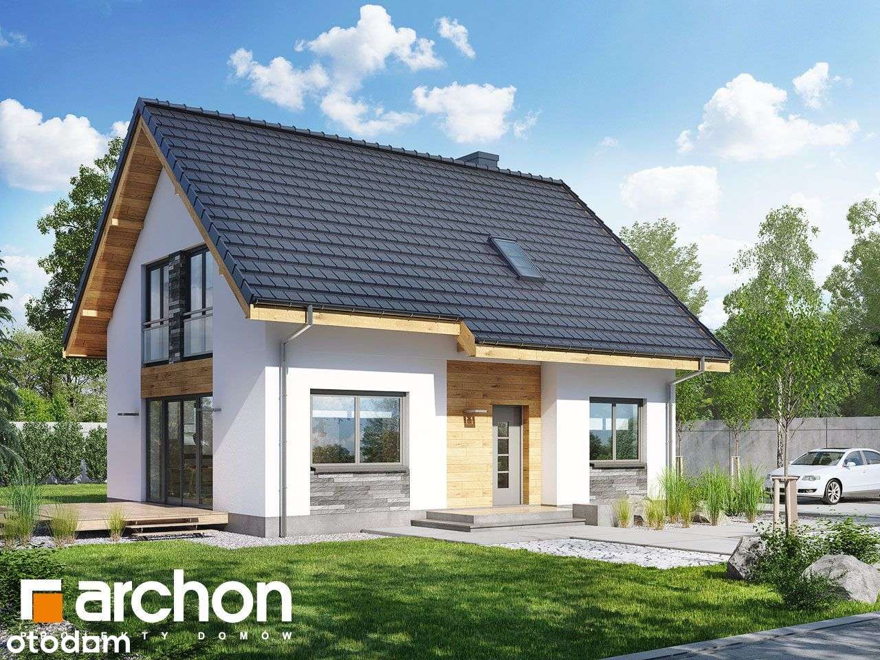 Sprzedam działkę z pozwoleniem na budowę - Pełny obrazek: 3/5