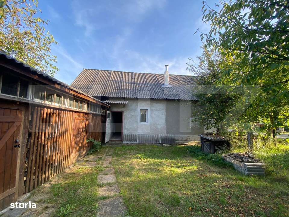 Casa cu teren 10 ari, 2 anexe si dublu front stradal – Beclean - Imagine principală: 4/8