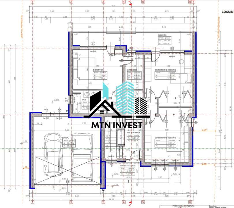 Vila Spatioasa Selimbar | 4 Camere, Garaj, Terase | Teren 817 mp  | Co-14