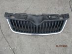 Grill z chromem Skoda Fabia II LIFT - 1