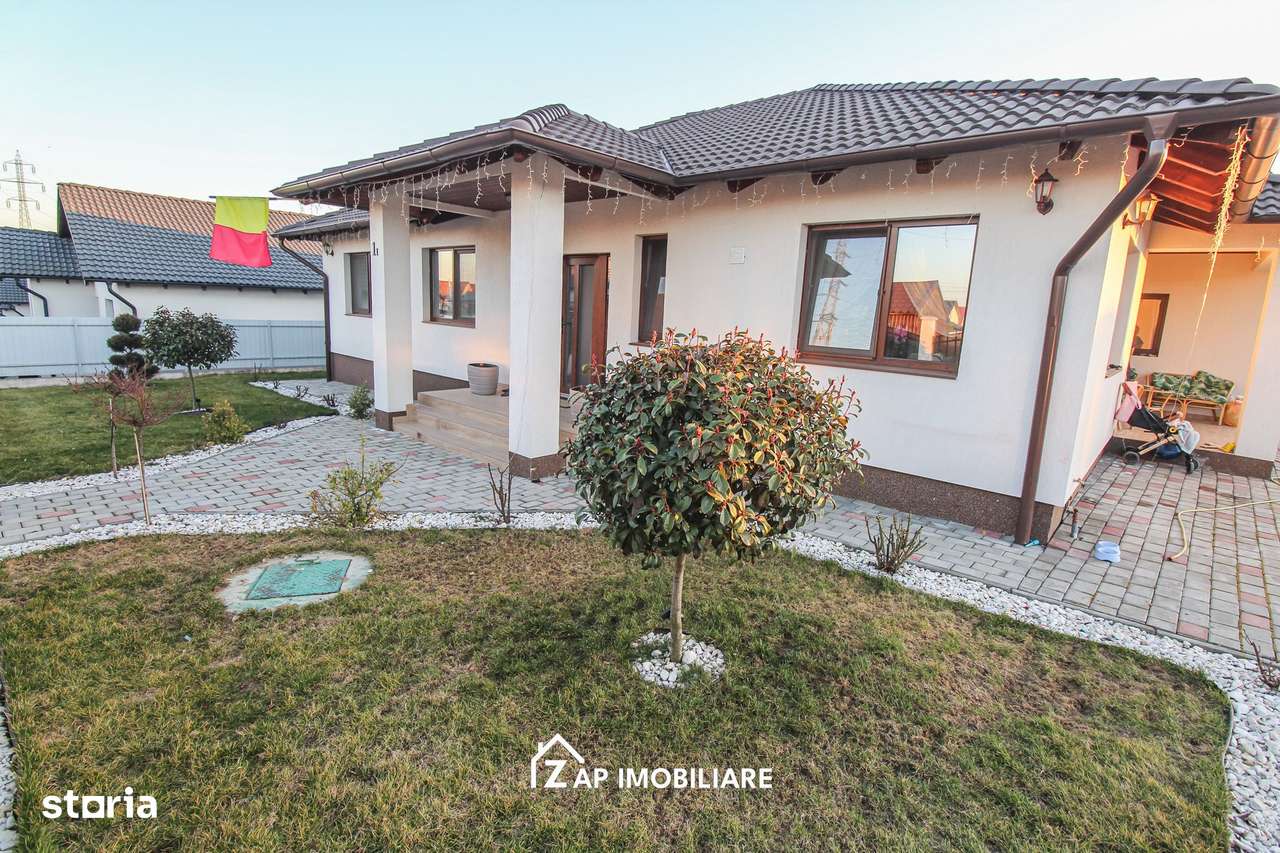 Casa moderna 1 nivel - 4 camere - 900 mp teren - Nazna-7