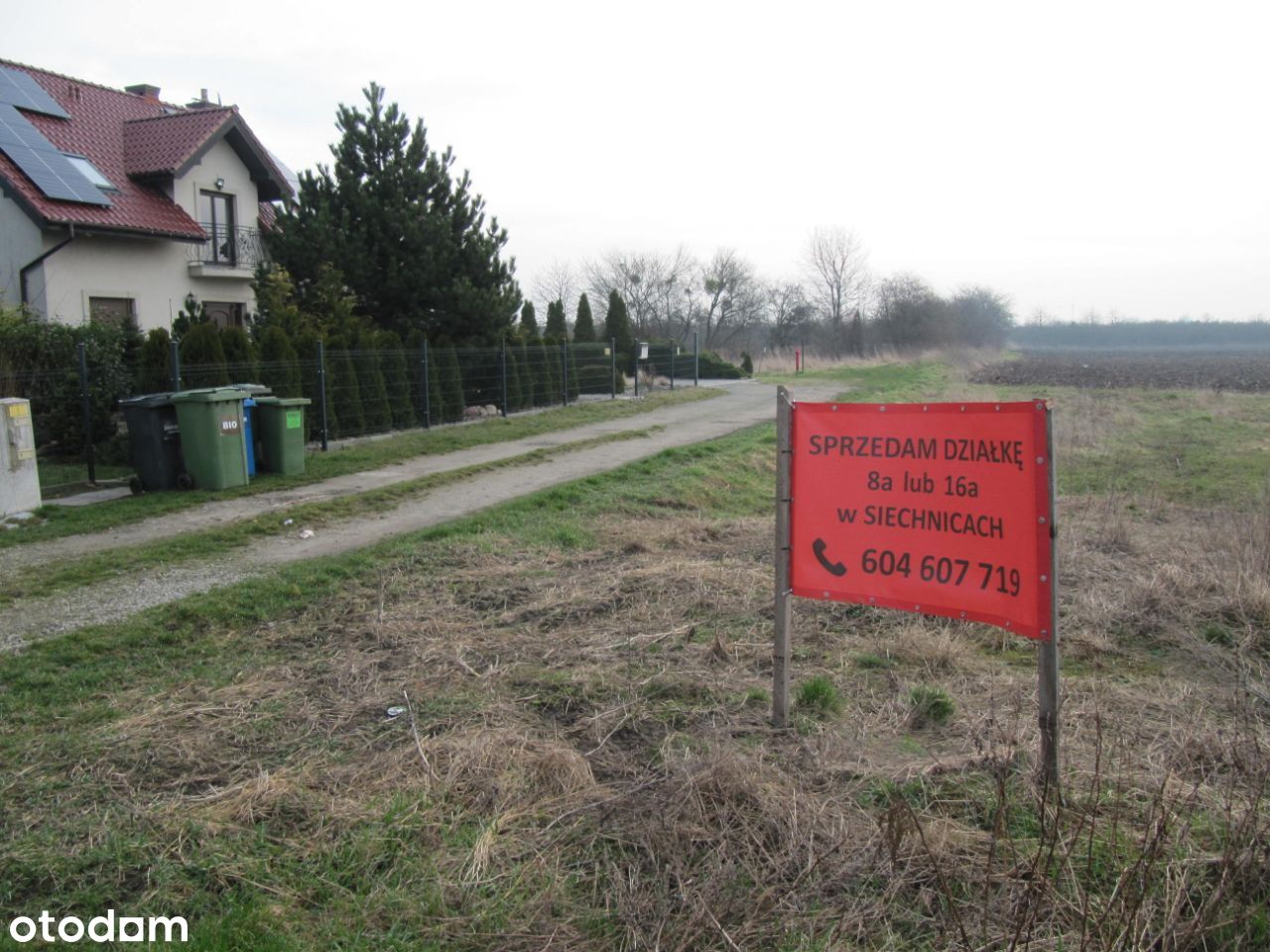 Sprzedam działkę budowlaną w Siechnicach k/Wrocław