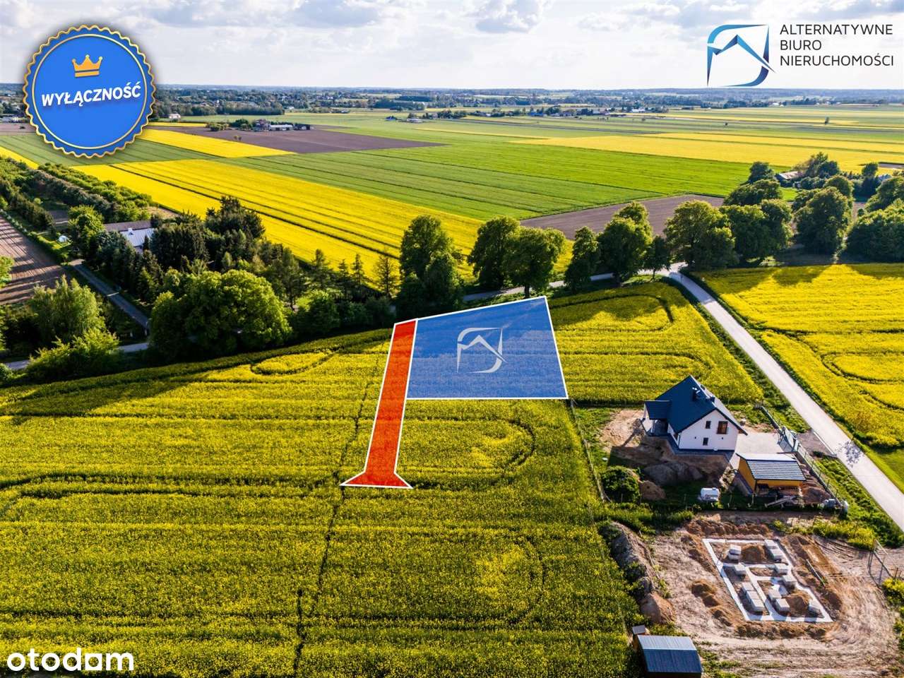 Atrakcyjna działka w miejscowości Pólko gm. Niemc - Pełny obrazek: 5/17