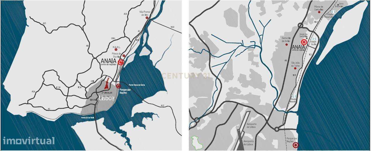 Terreno industrial/Comercial com PIP aprovado para "Centro de Negócios - Grande imagem: 2/24