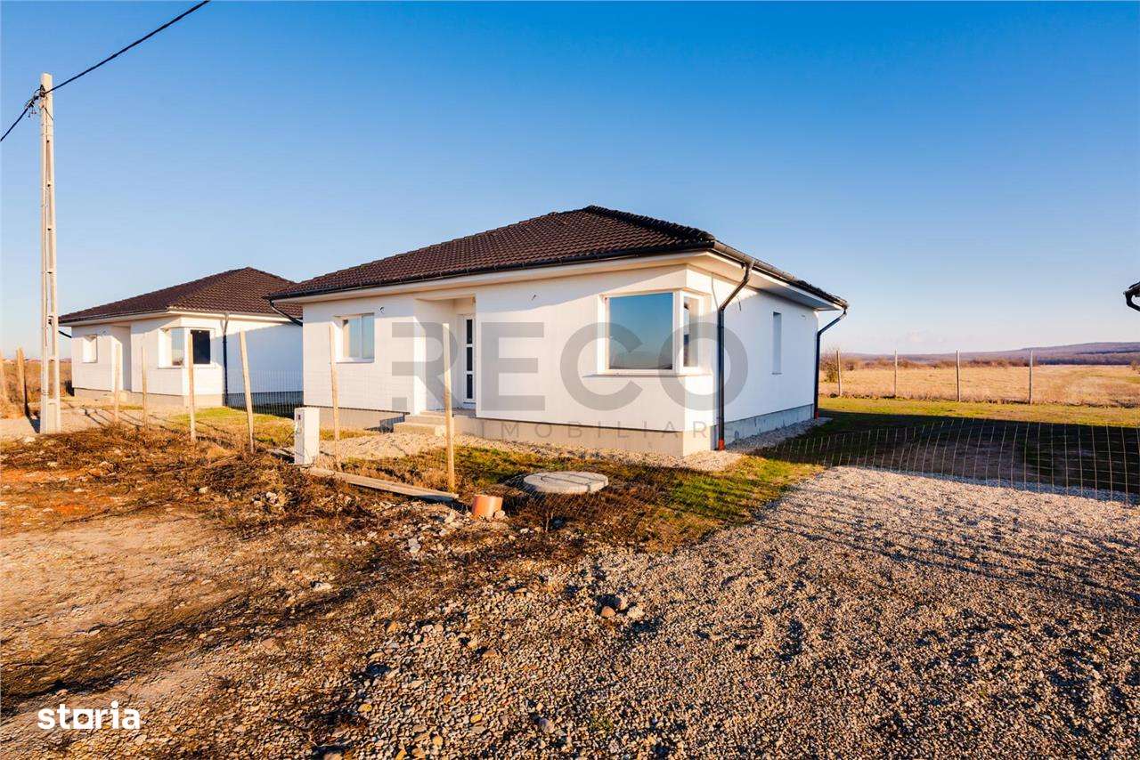 RECO Casa plan parter cu 3 camere, semifinisata, la 7 minute de Oradea - Imagine principală: 2/15