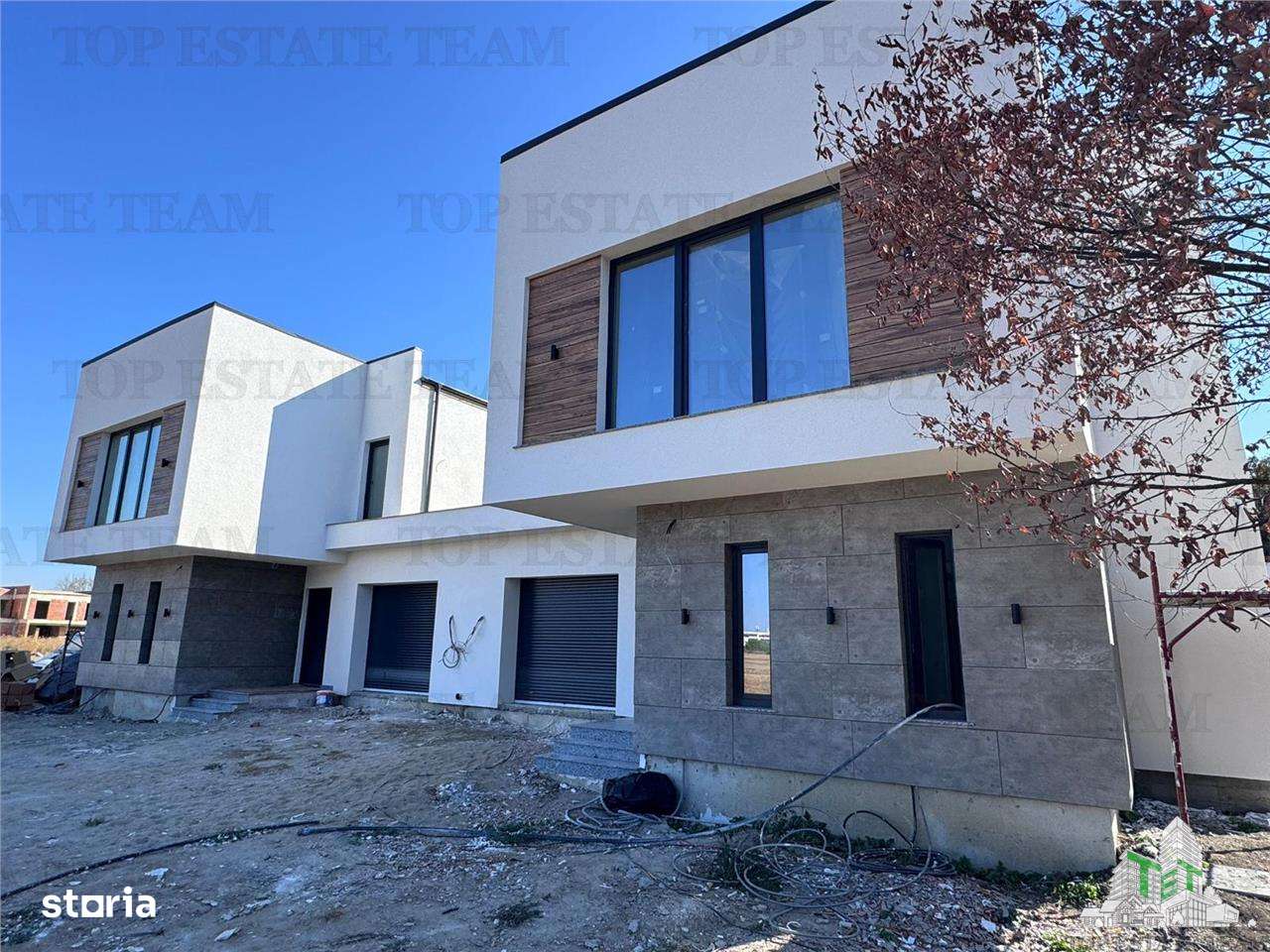 Vile premium cu garaj si piscina in Tunari-2