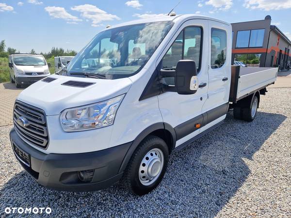 Ford TRANSIT 2,2 TDCI 155 KONNA DOKA BRYGADÓWKA 7 OSOBOWA SKRZYNIA 3,5M KLIMA BLIŻNIAKI DO 3,5T GWARANCJA - 1