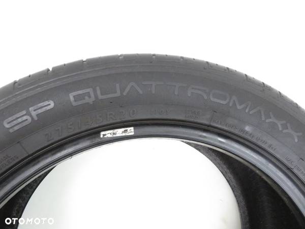 2x 275/45R20 OPONY LETNIE Dunlop SP QuattroMaxx - 8