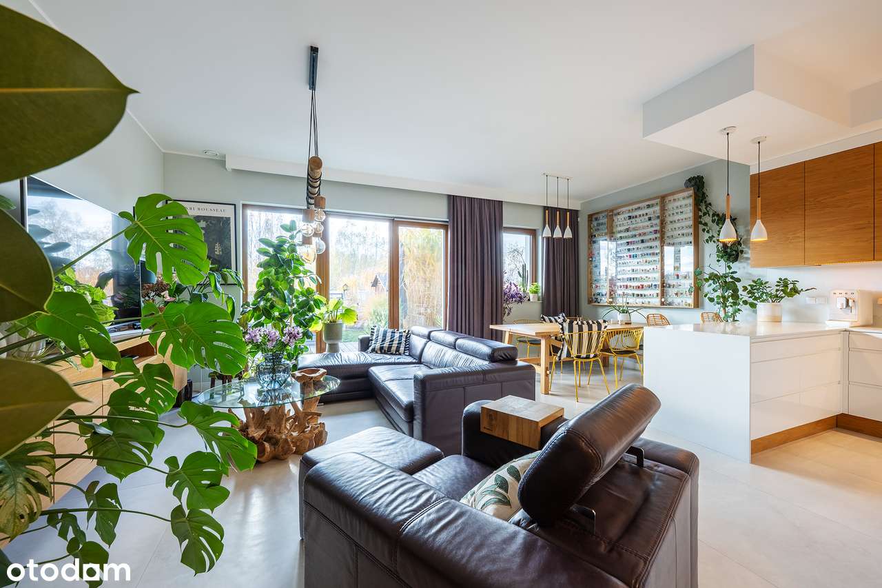 NOWOCZESNY DOM W ZABUDOWIE SZEREGOWEJ NA WILANOWIE - Pełny obrazek: 5/20