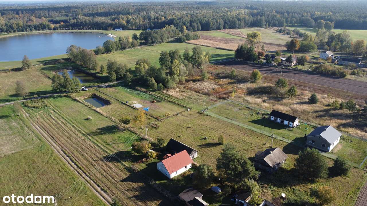 Atrakcyjna działka budowlana z prywatnym stawem-2