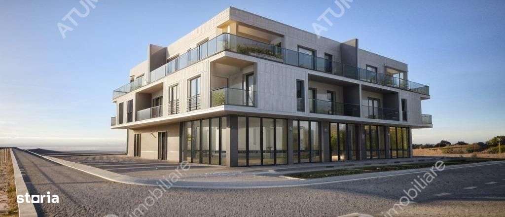 Penthouse de vanzare in Selimbar 40 mp terasa 2 locuri parcare - Imagine principală: 5/5