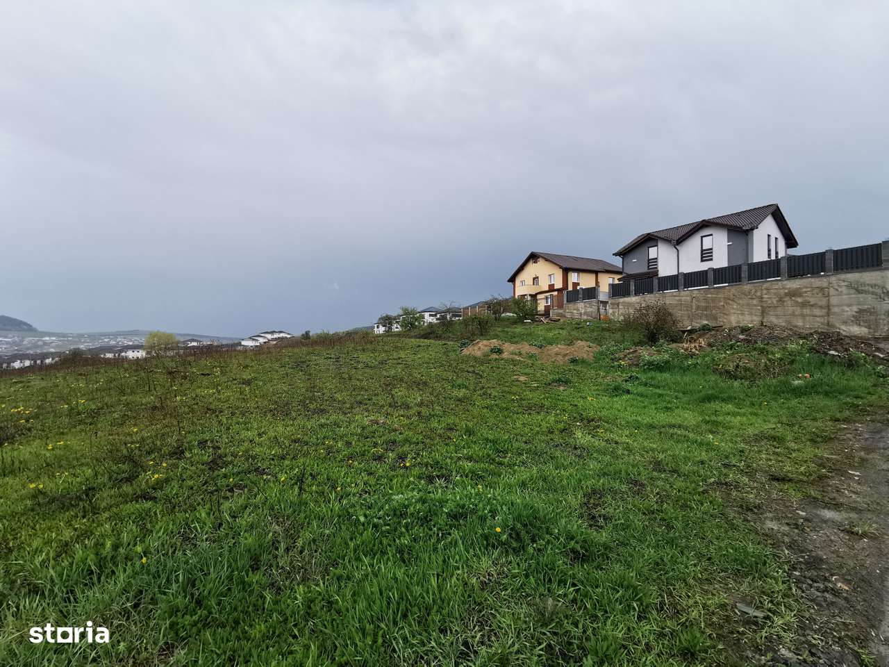 Trei parcele teren intravilan, PUZ, 600 mp, utilitai, Chinteni - Imagine principală: 4/6