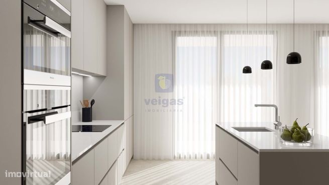 Apartamento T4 Novo em Leiria, Parceiros, com garagem dupla box fechad-0