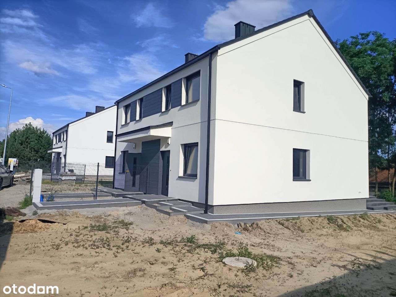 Domy w Czmońcu przy lesie i Warcie, pompa ciepła-4