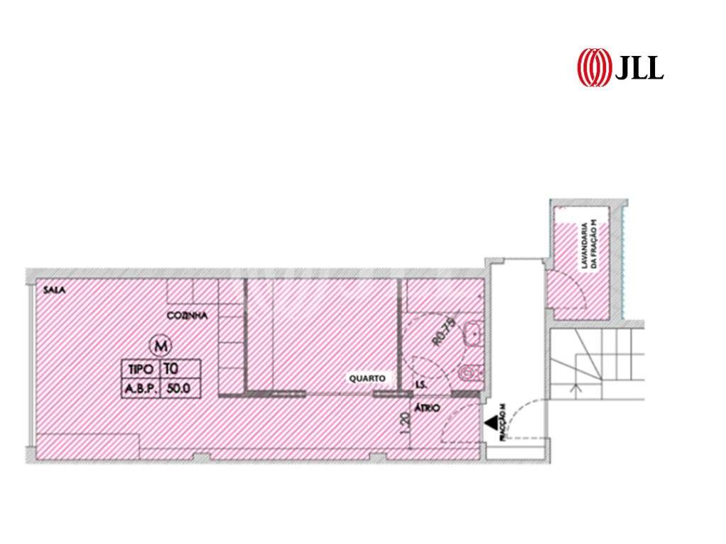 Apartamento T0+1 mobilado, em Matosinhos Sul, Porto-16