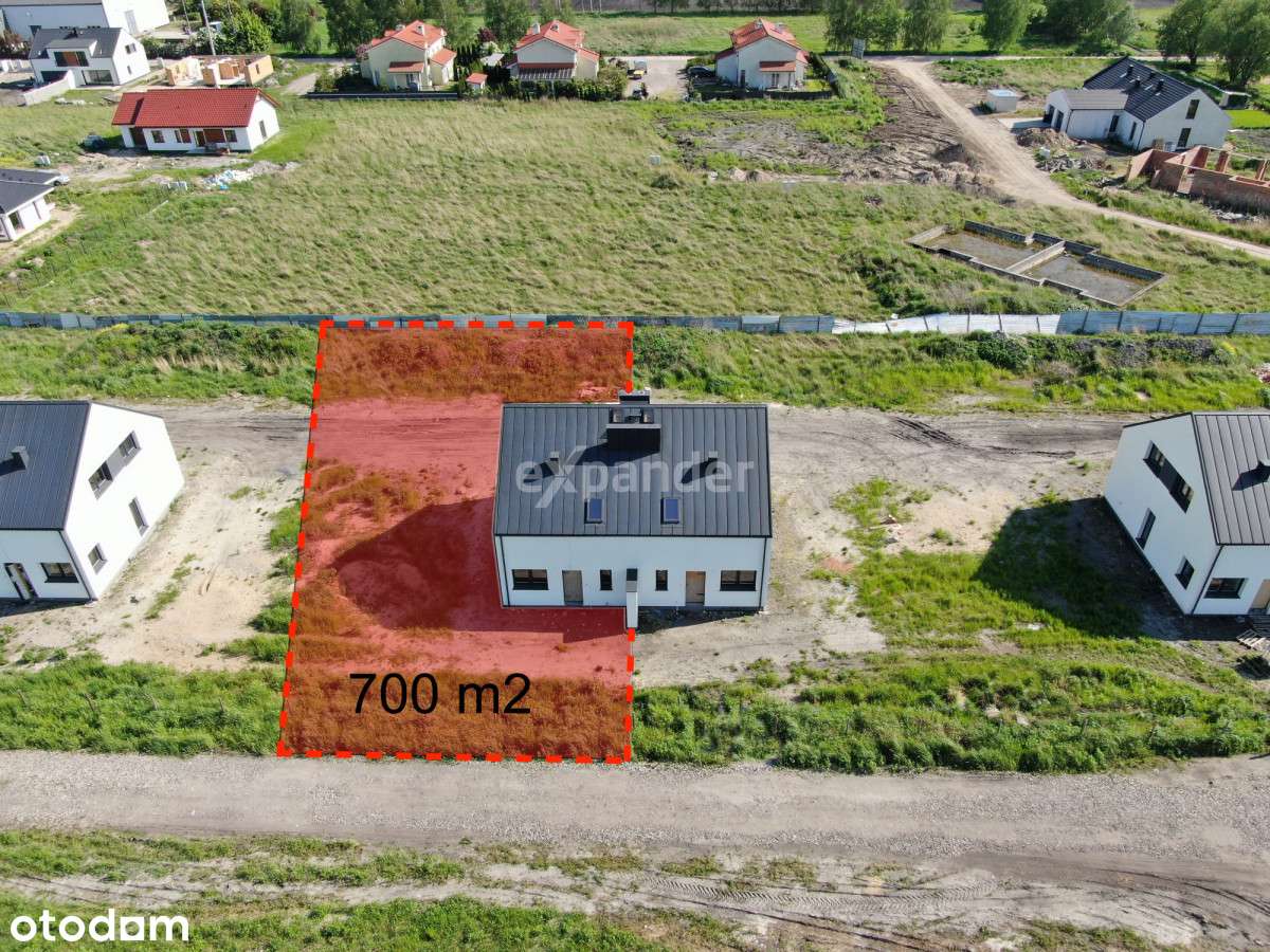 Bliźniak 94m² ogród 700m² pompa ciepła, od ręki - Pełny obrazek: 5/11