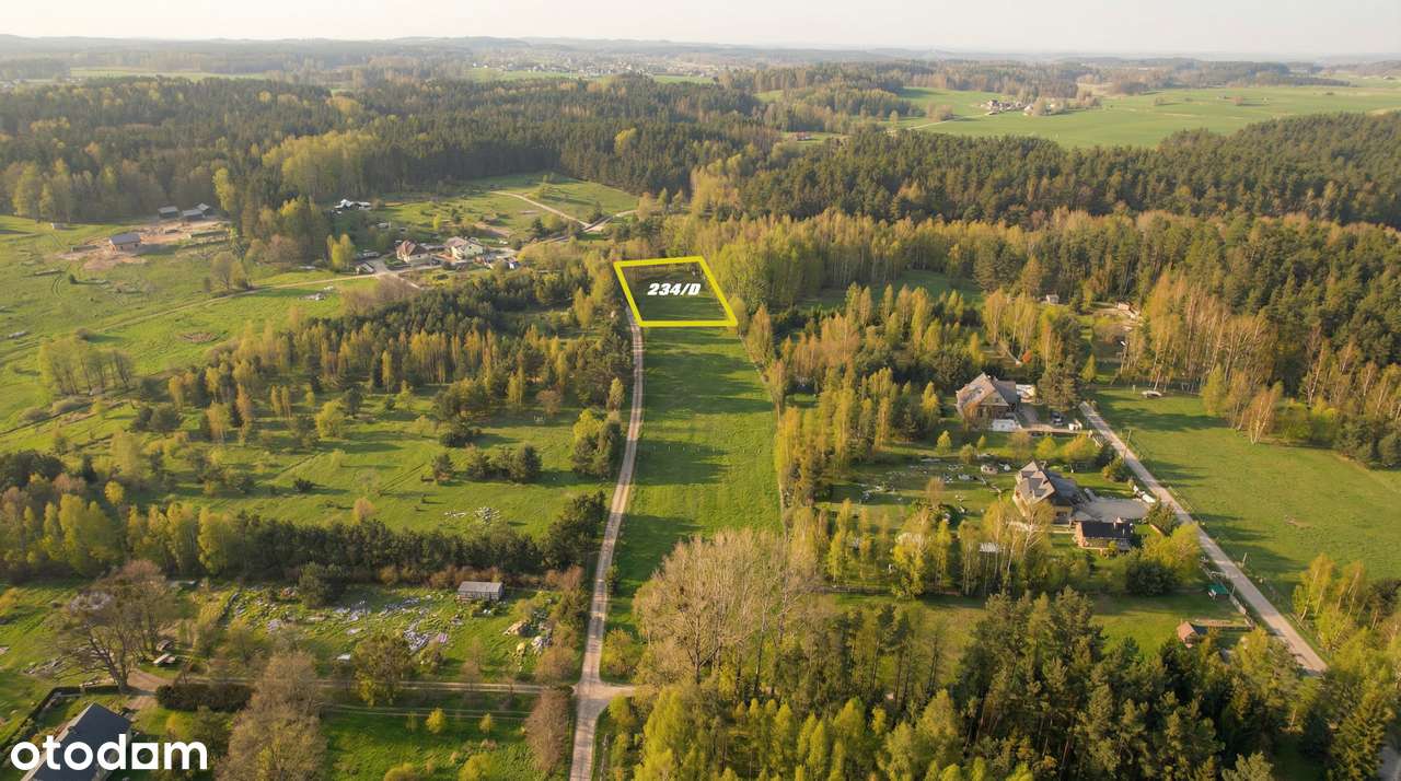 Malownicza działka 4058m2