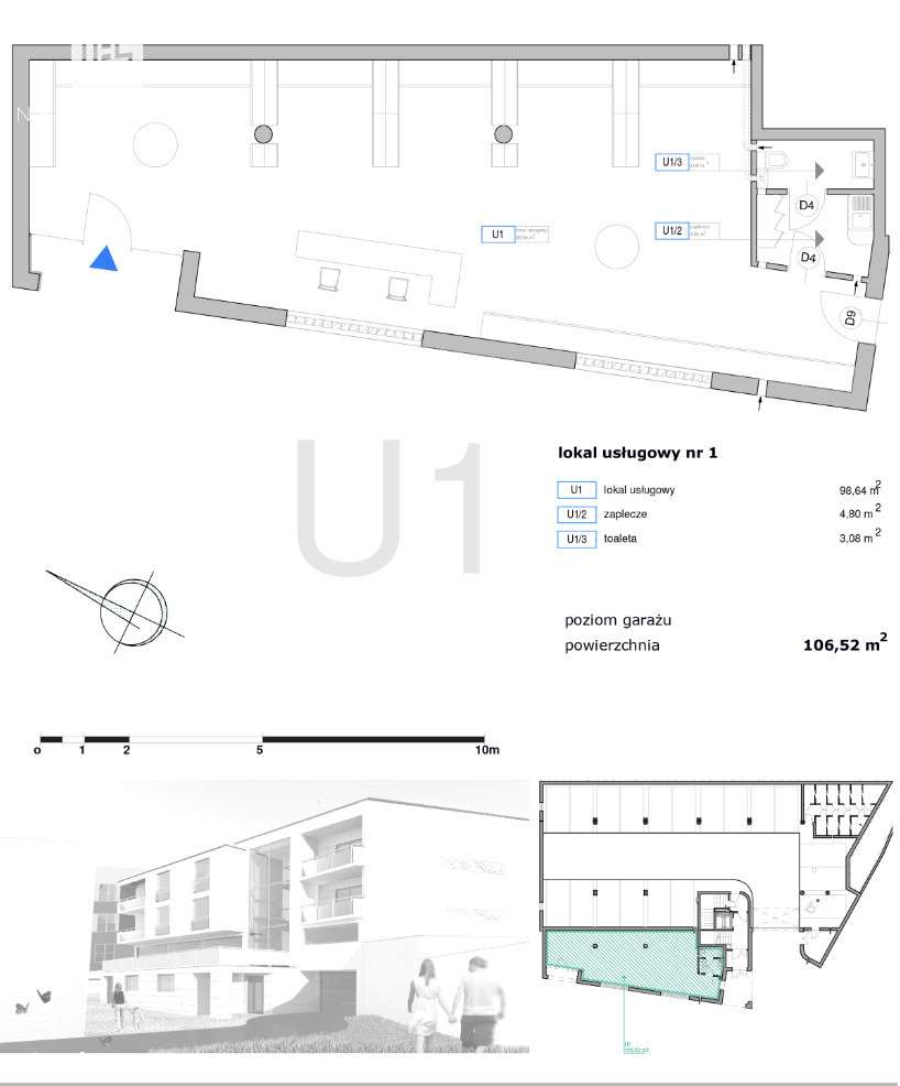 Lokal użytkowy z możliwością podziału na dwa - Pełny obrazek: 2/3